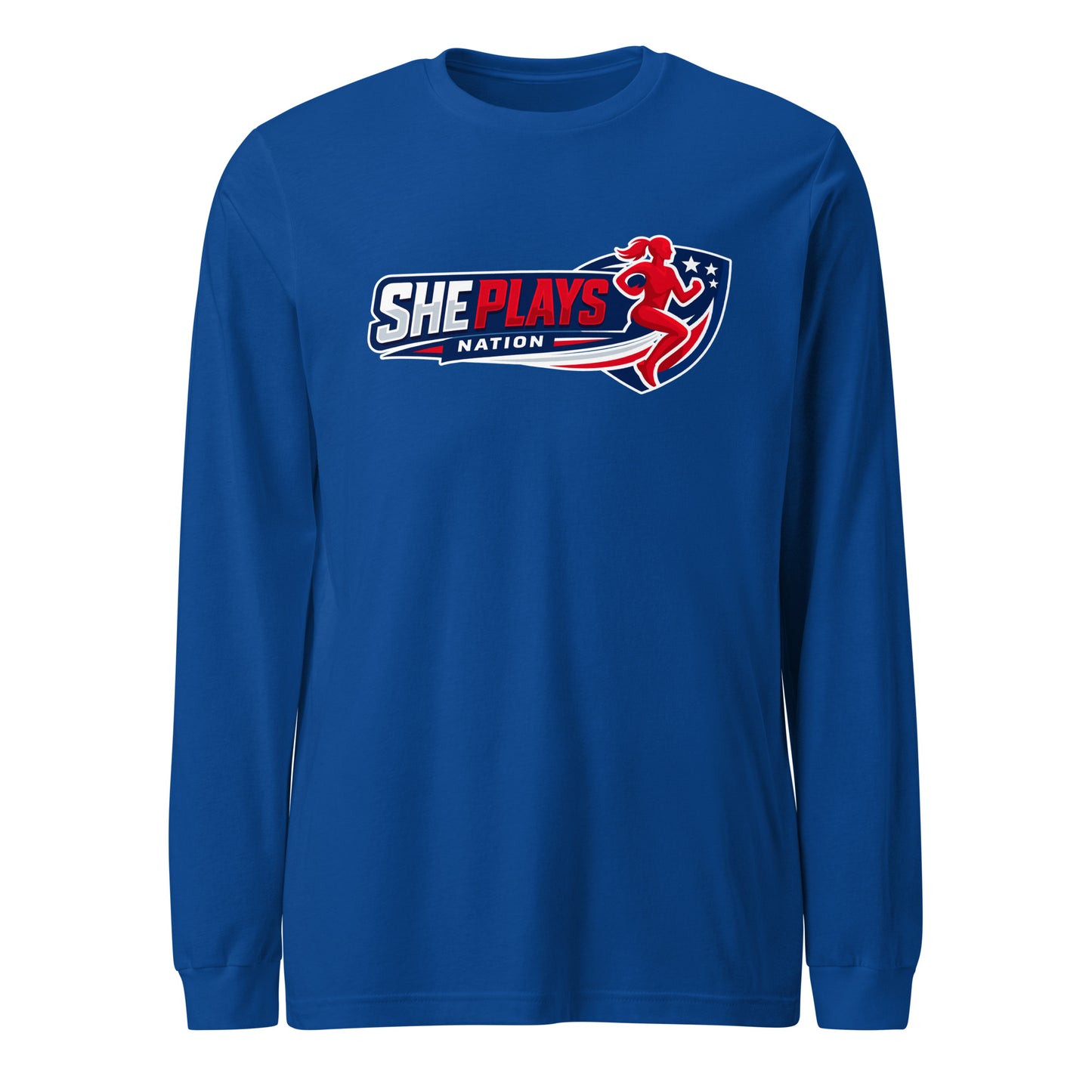 Performance | Long Sleeve Tee | She Plays Nation | Crest Logo