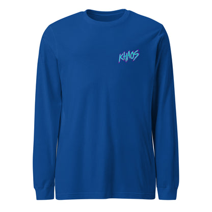 Performance | Long Sleeve Tee | Khaos Softball | Script Logo