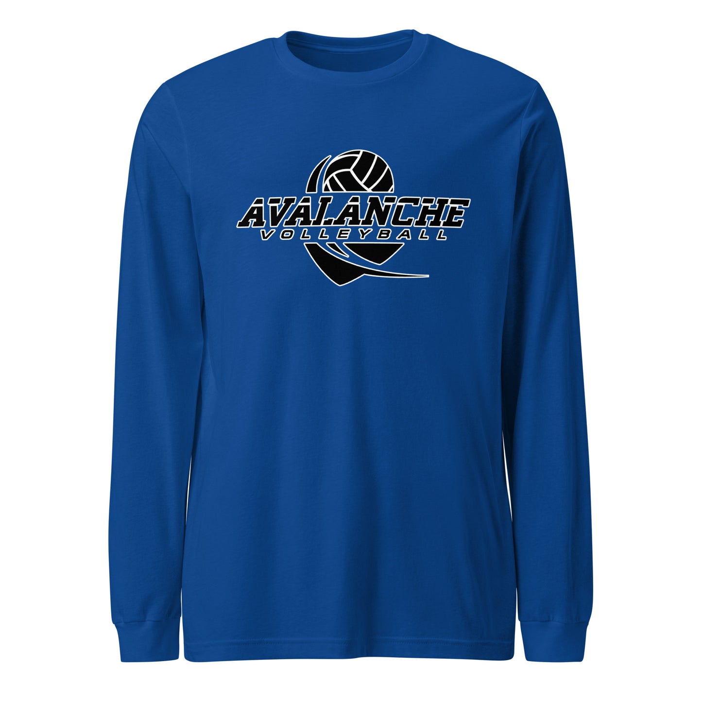 Performance | Long Sleeve Tee | Avalanche Volleyball Club | Crest Logo