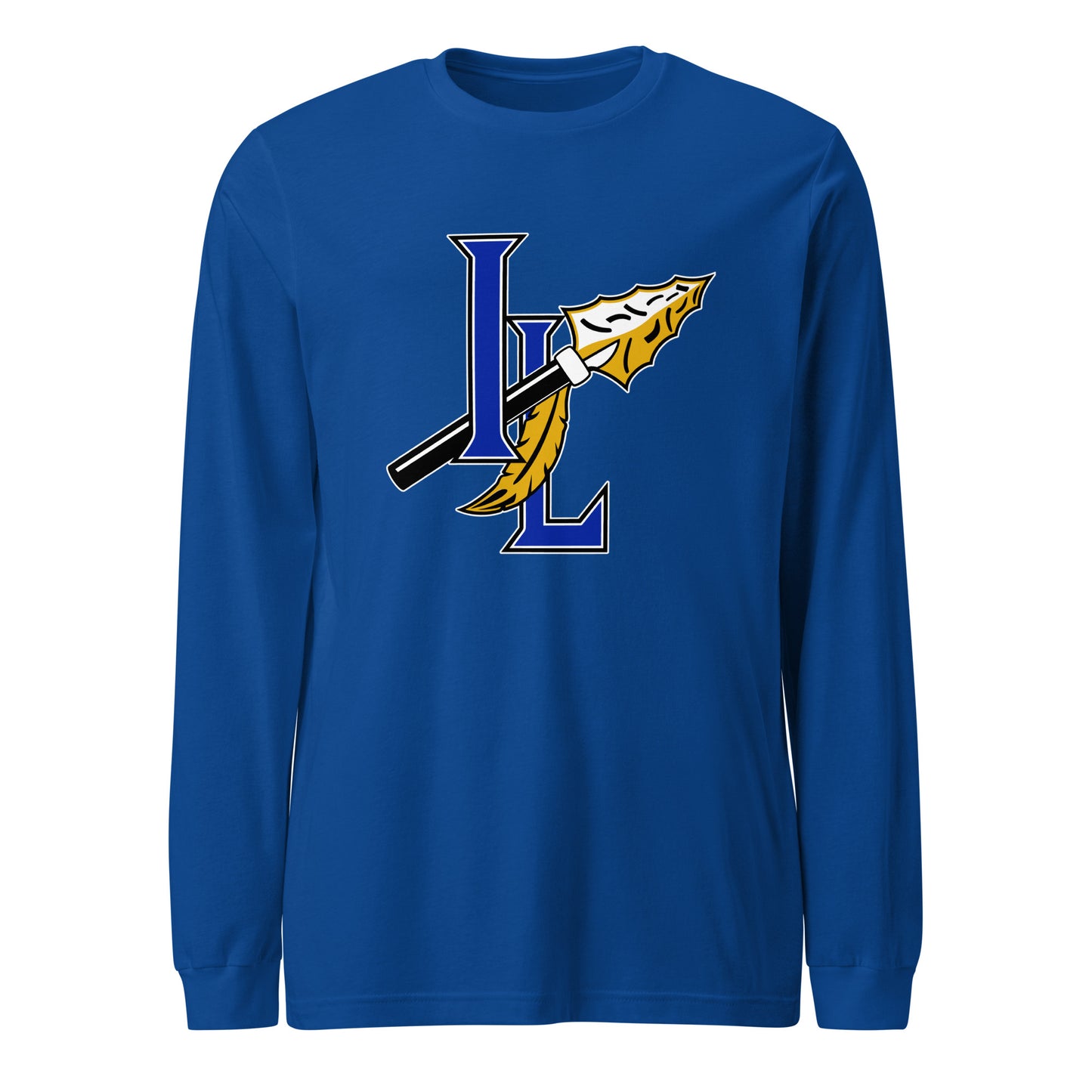 Performance | Long Sleeve Tee | Indian Land Middle School Volleyball | Spear Athletic Logo