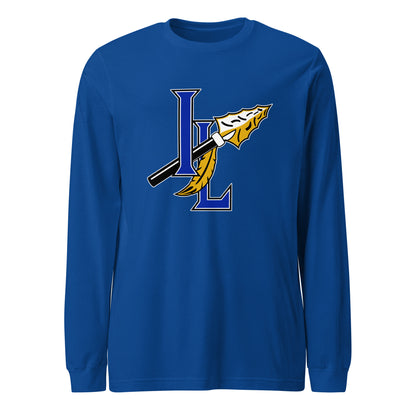 Performance | Long Sleeve Tee | Indian Land Middle School Volleyball | Spear Athletic Logo