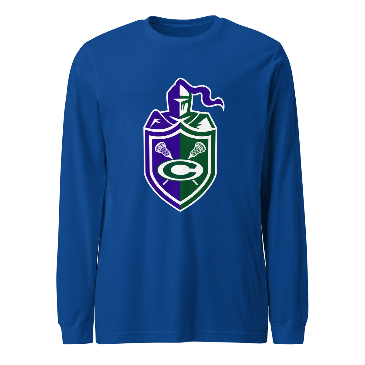 Performance | Long Sleeve Tee | Central West Girls Lacrosse | Crest Logo