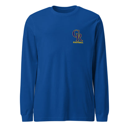 Performance | Long Sleeve Tee | Chestnut Ridge Lions Football | Lettermark Logo
