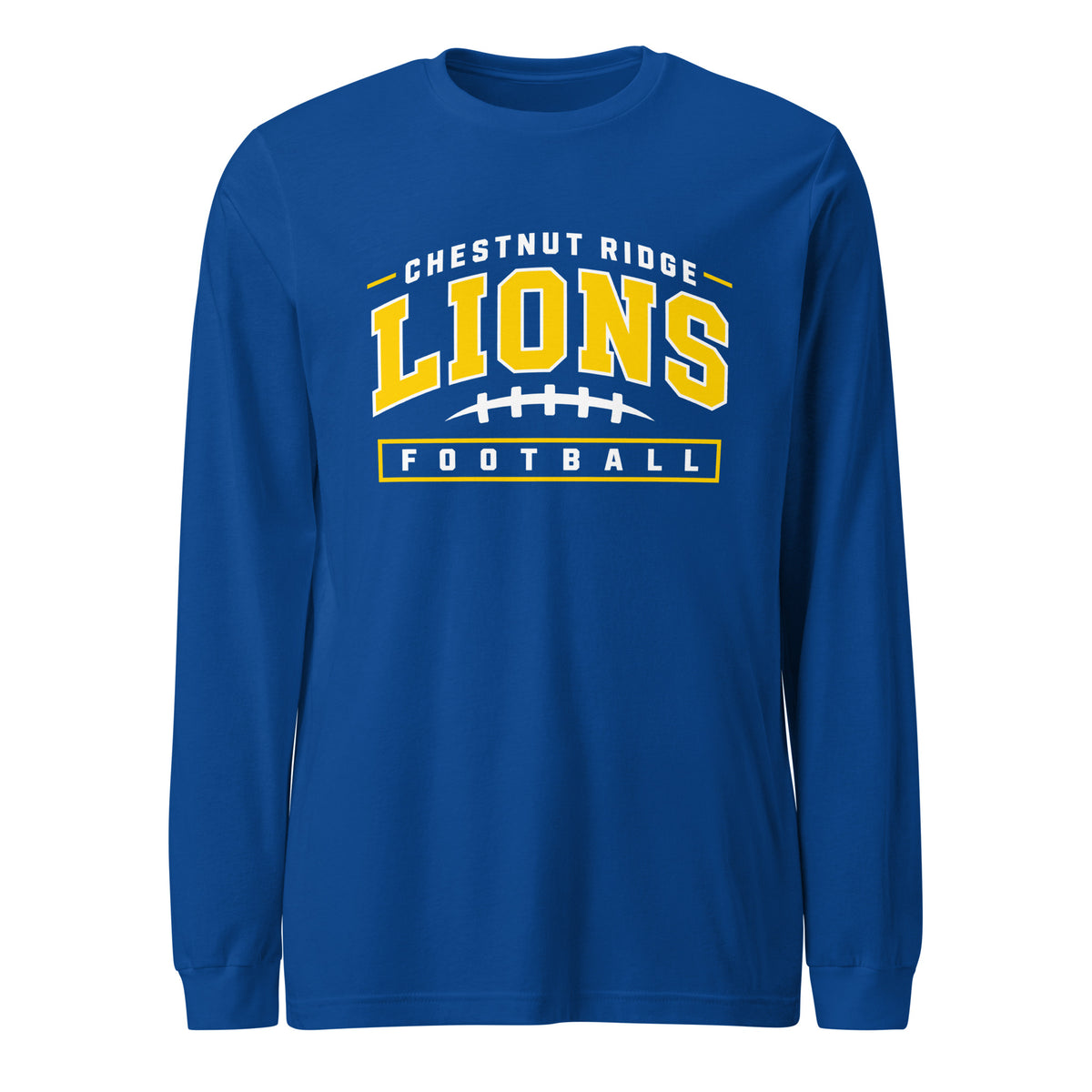 Performance | Long Sleeve Tee | Chestnut Ridge Lions Football | Valor Logo