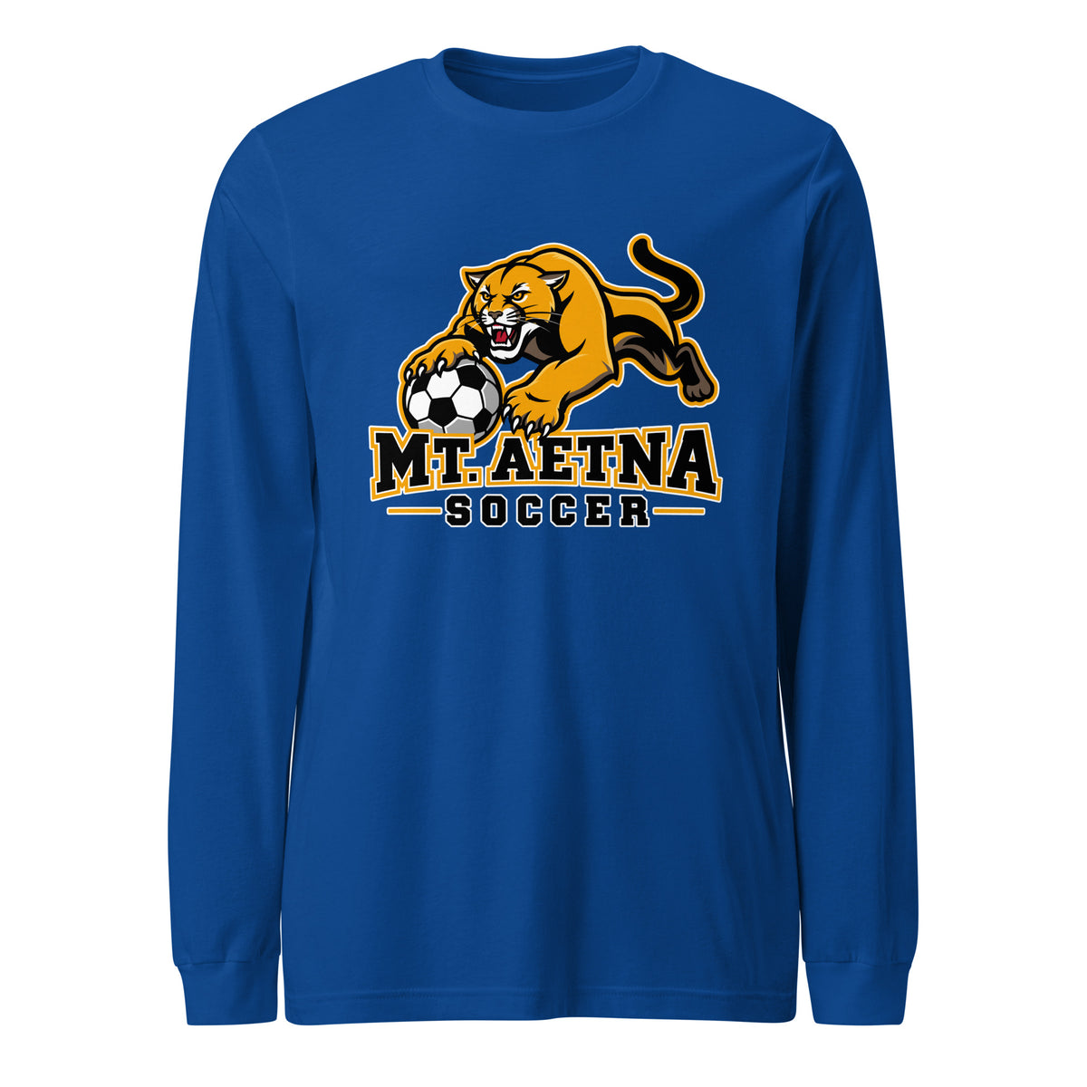 Performance | Long Sleeve Tee | Mt. Aetna Adventist School | Soccer Apex Logo