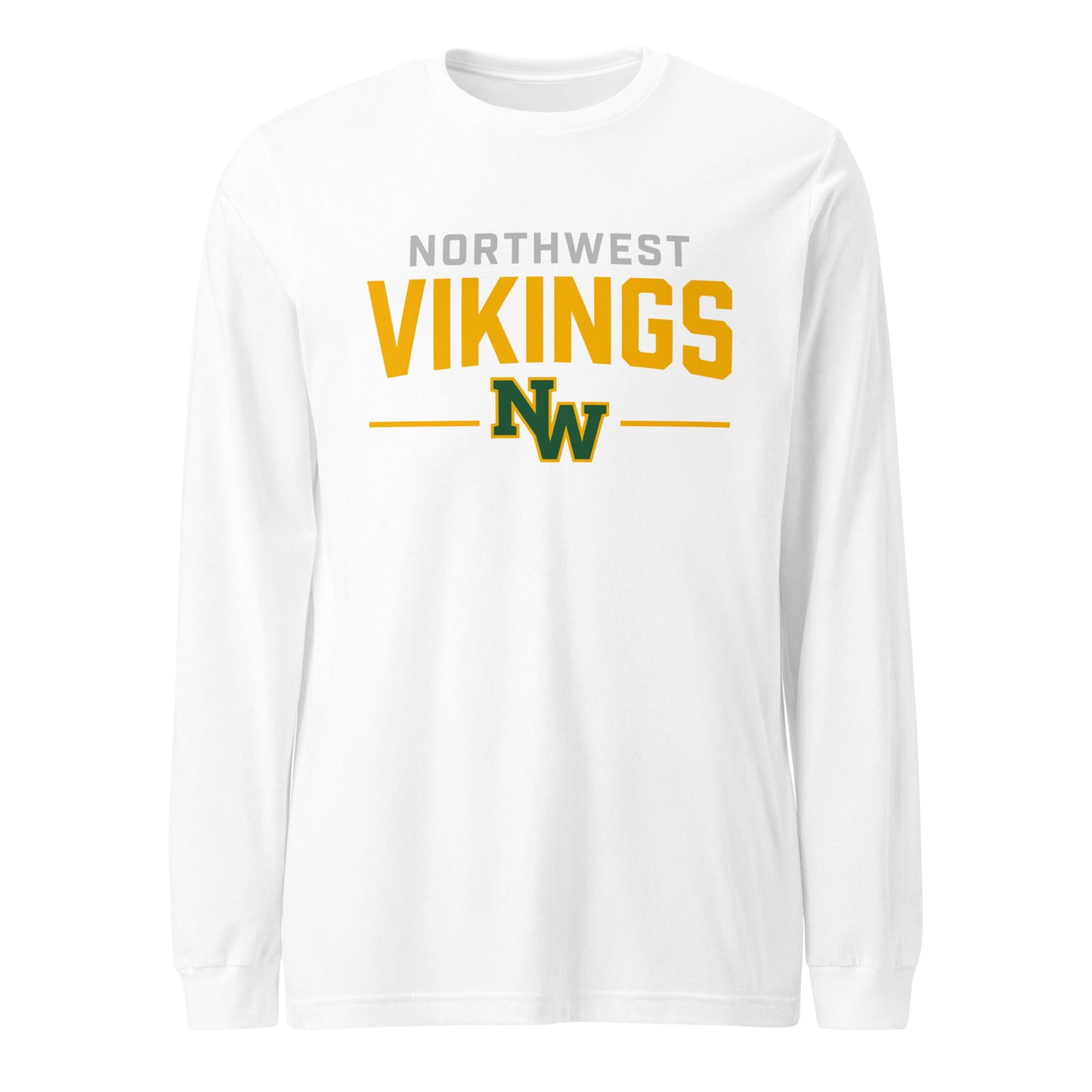 Performance | Long Sleeve Tee | Northwest High School | Vikings Logo