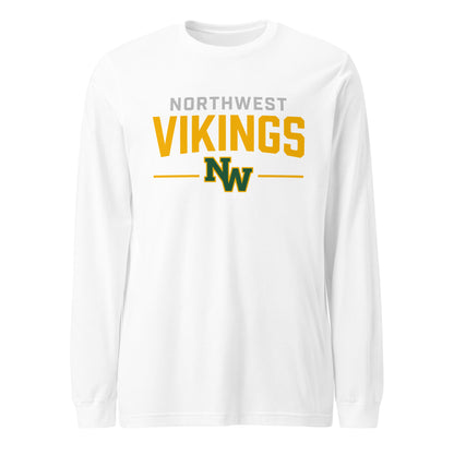 Performance | Long Sleeve Tee | Northwest High School | Vikings Logo