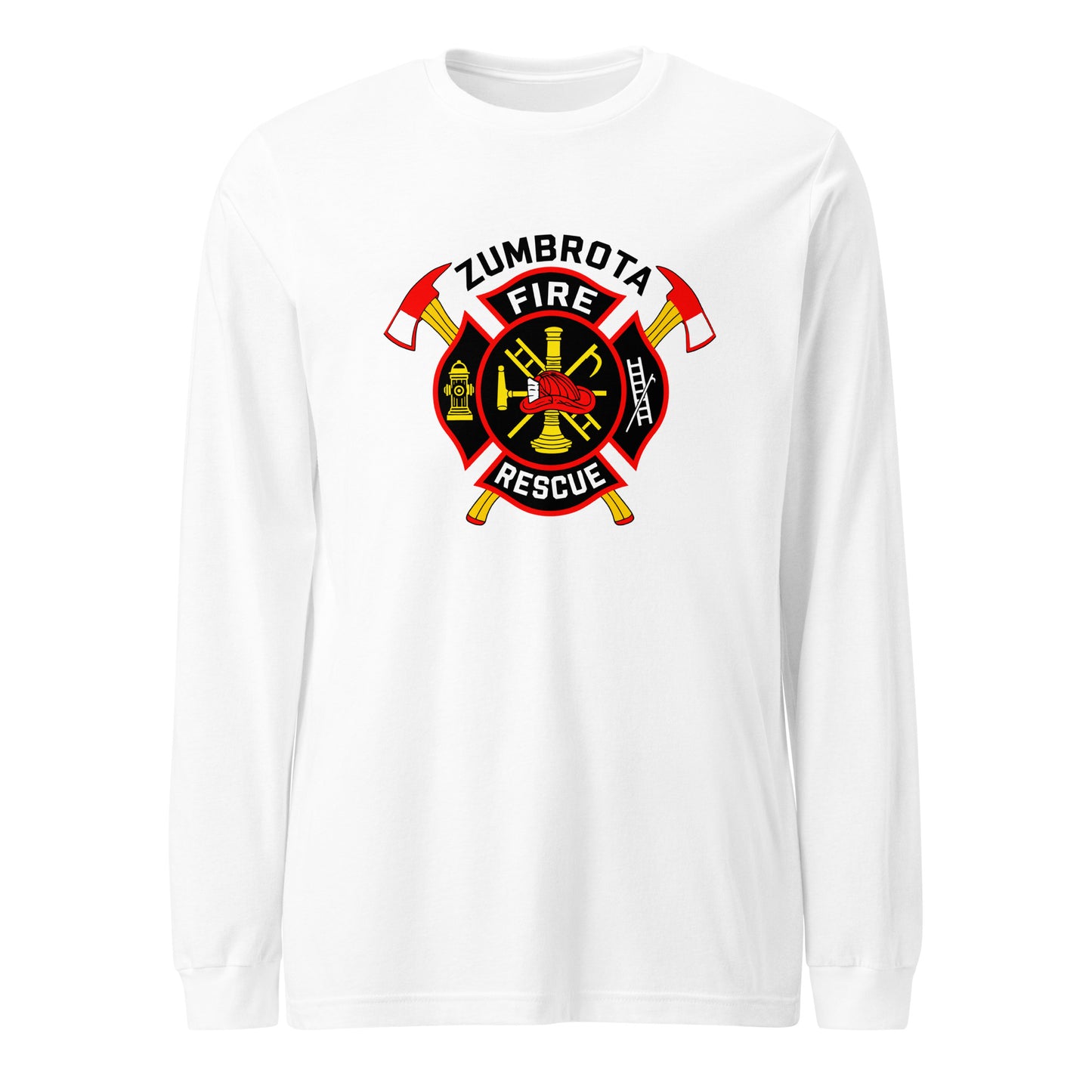 Performance | Long Sleeve Tee | Zumbrota Fire Department | Vanguard Logo