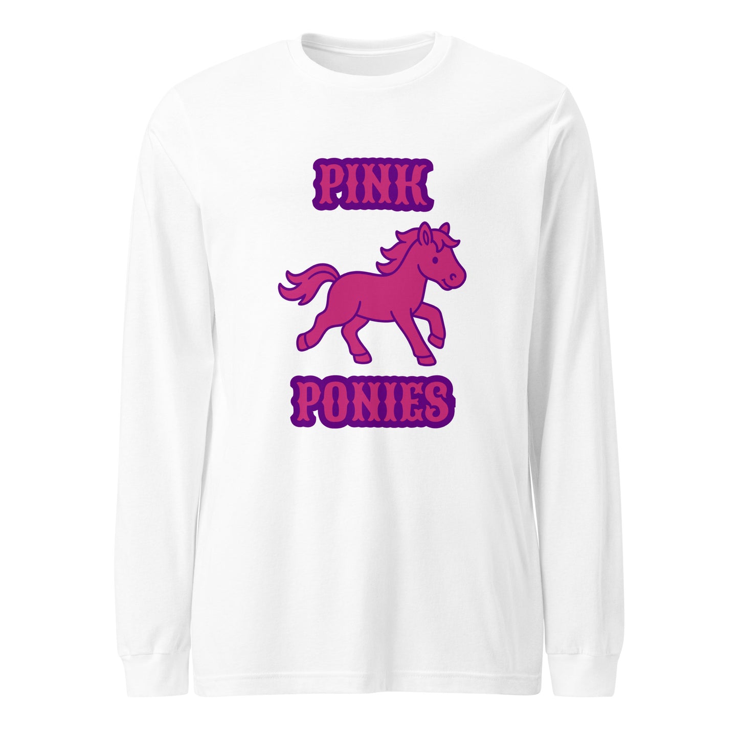 Performance | Long Sleeve Tee | Pink Pony Athletic Club | Emblem Logo