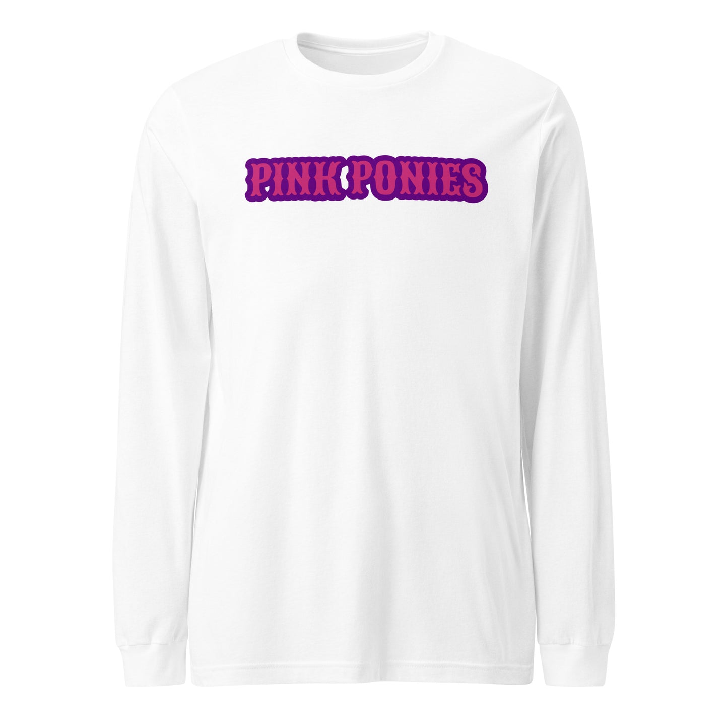 Performance | Long Sleeve Tee | Pink Pony Athletic Club | Script Logo