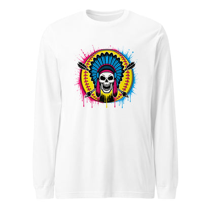 Performance | Long Sleeve Tee | Savage Softball | Emblem Logo