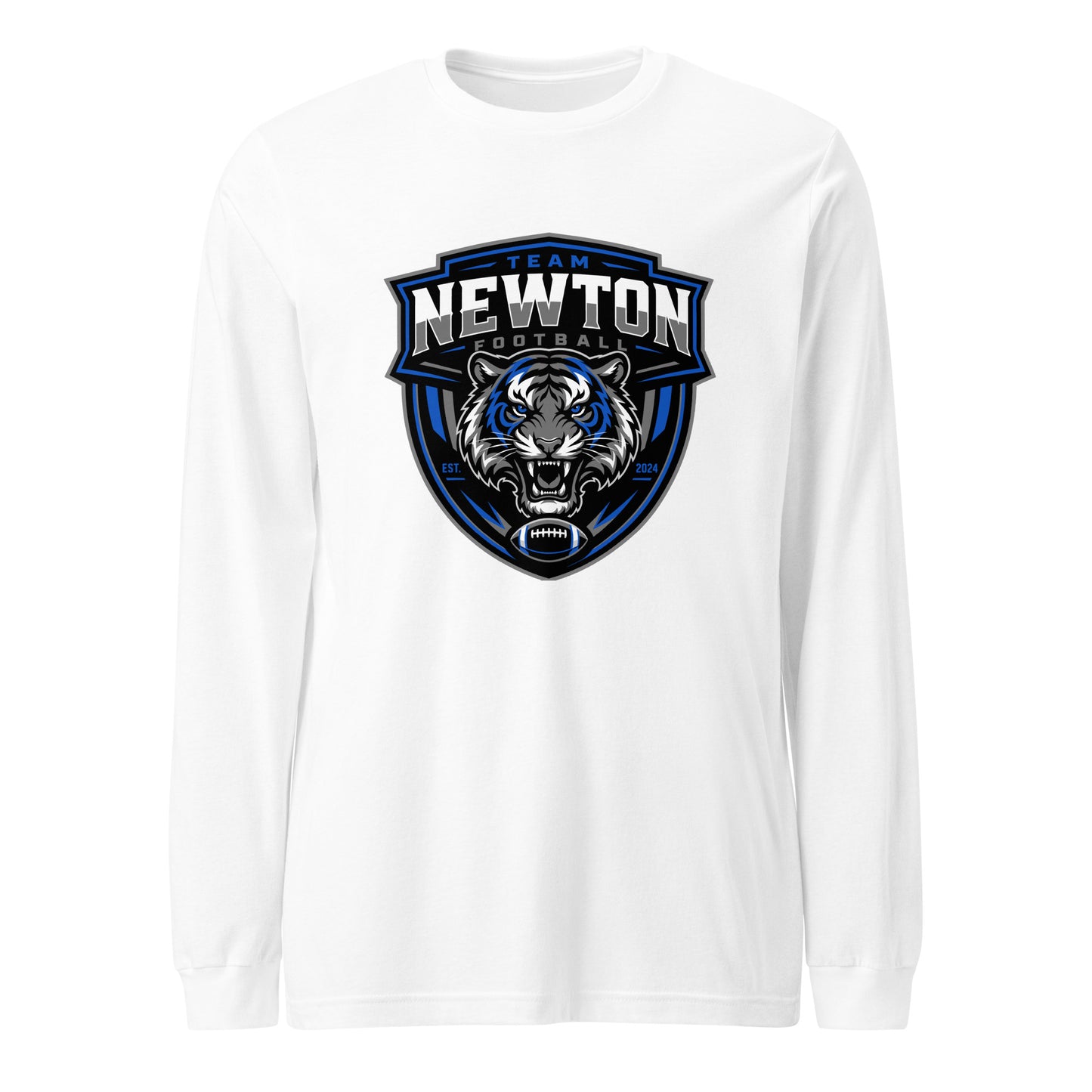 Performance | Long Sleeve Tee | Newton Youth football league | Shield Logo