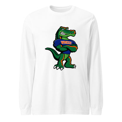 Performance | Long Sleeve Tee | West Memphis Community Christian College Gators | Mascot Logo