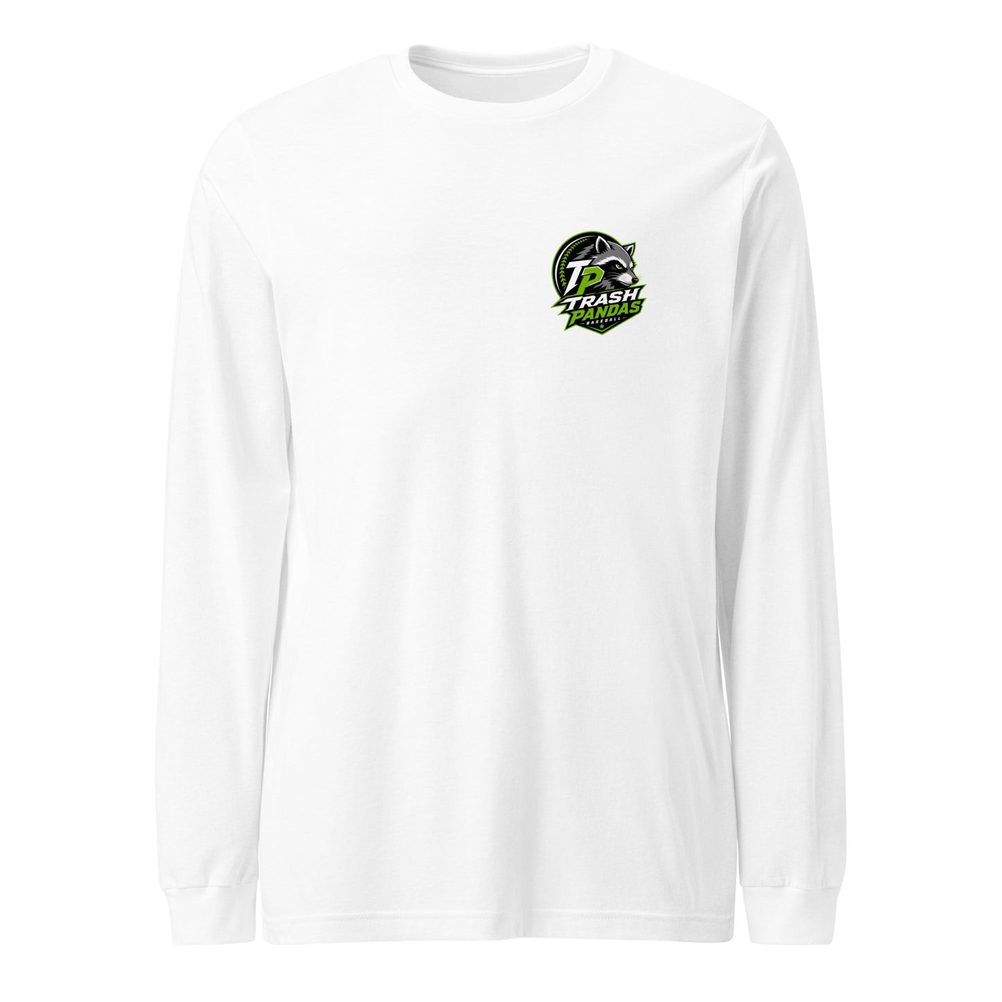 Performance | Long Sleeve Tee | Trash Pandas Baseball Organization | Crest Logo