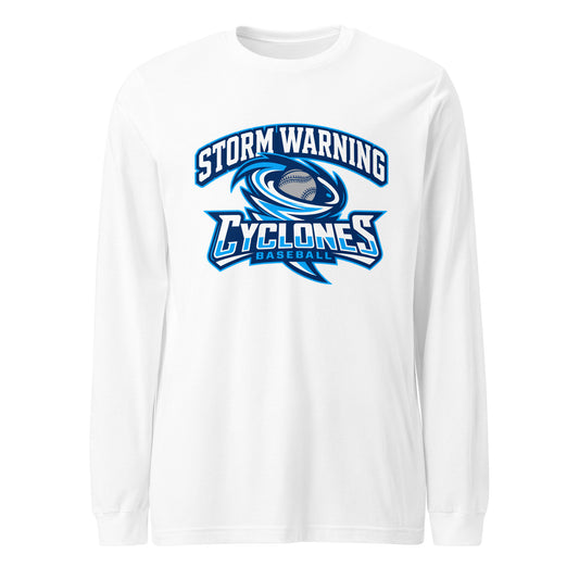 Performance | Long Sleeve Tee | Centre County Cyclones | Vanguard Logo