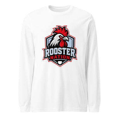 Performance | Long Sleeve Tee | Rooster Nation | Shield Logo