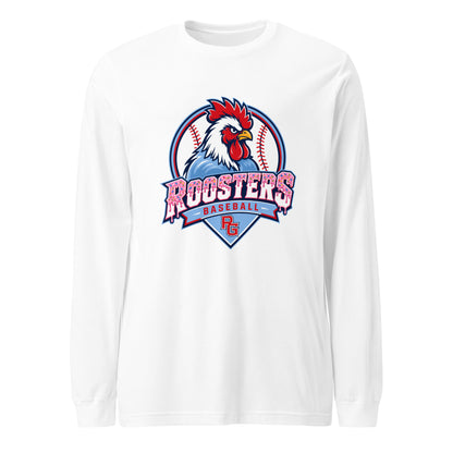 Performance | Long Sleeve Tee | Rooster Nation | Emblem Logo