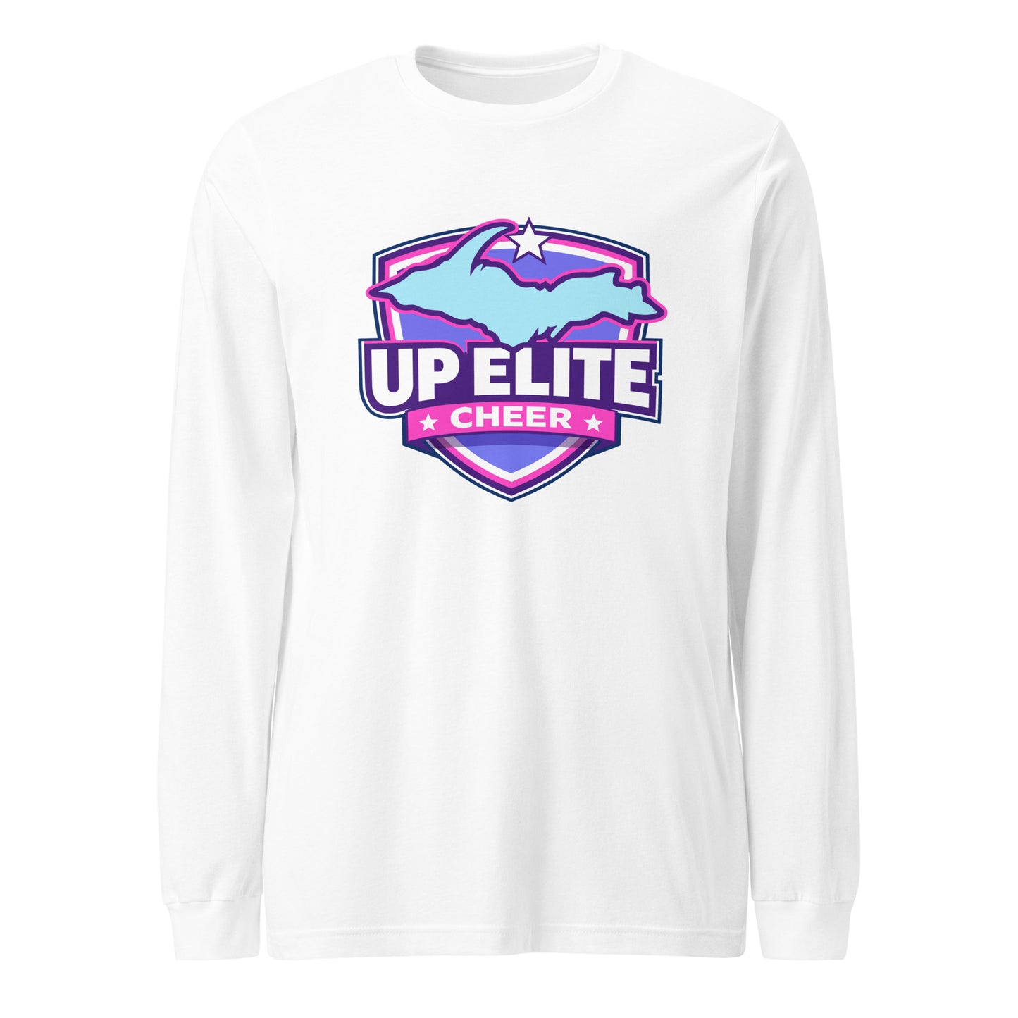 Performance | Long Sleeve Tee | UP Elite Cheer | Shield Logo