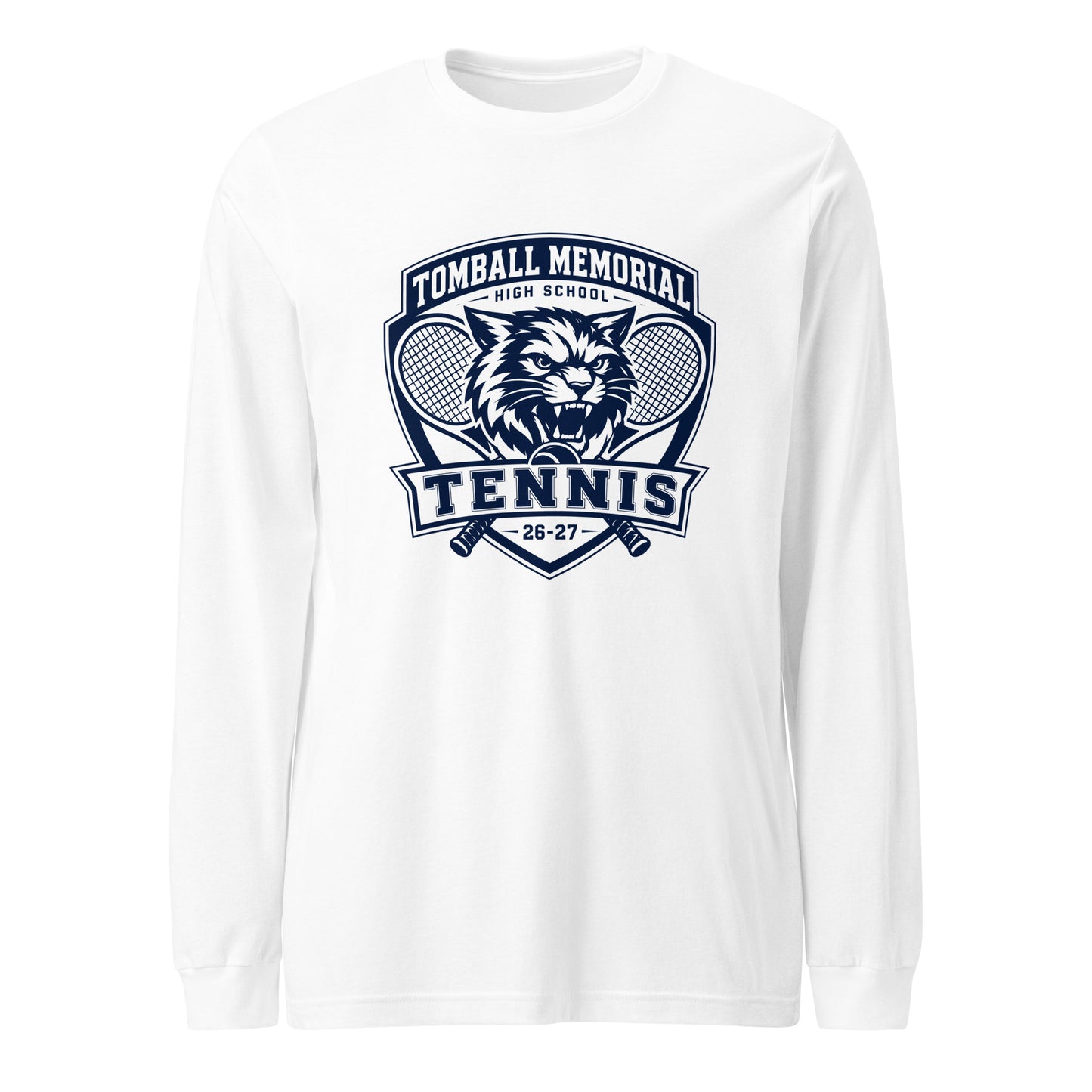 Performance | Long Sleeve Tee | TMHS Tennis | Shield Logo
