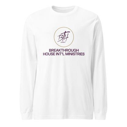 Performance | Long Sleeve Tee | Breakthrough House International Ministries | Crest Logo