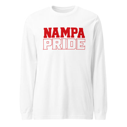 Performance | Long Sleeve Tee | Nampa Pride | Letter Mark Logo
