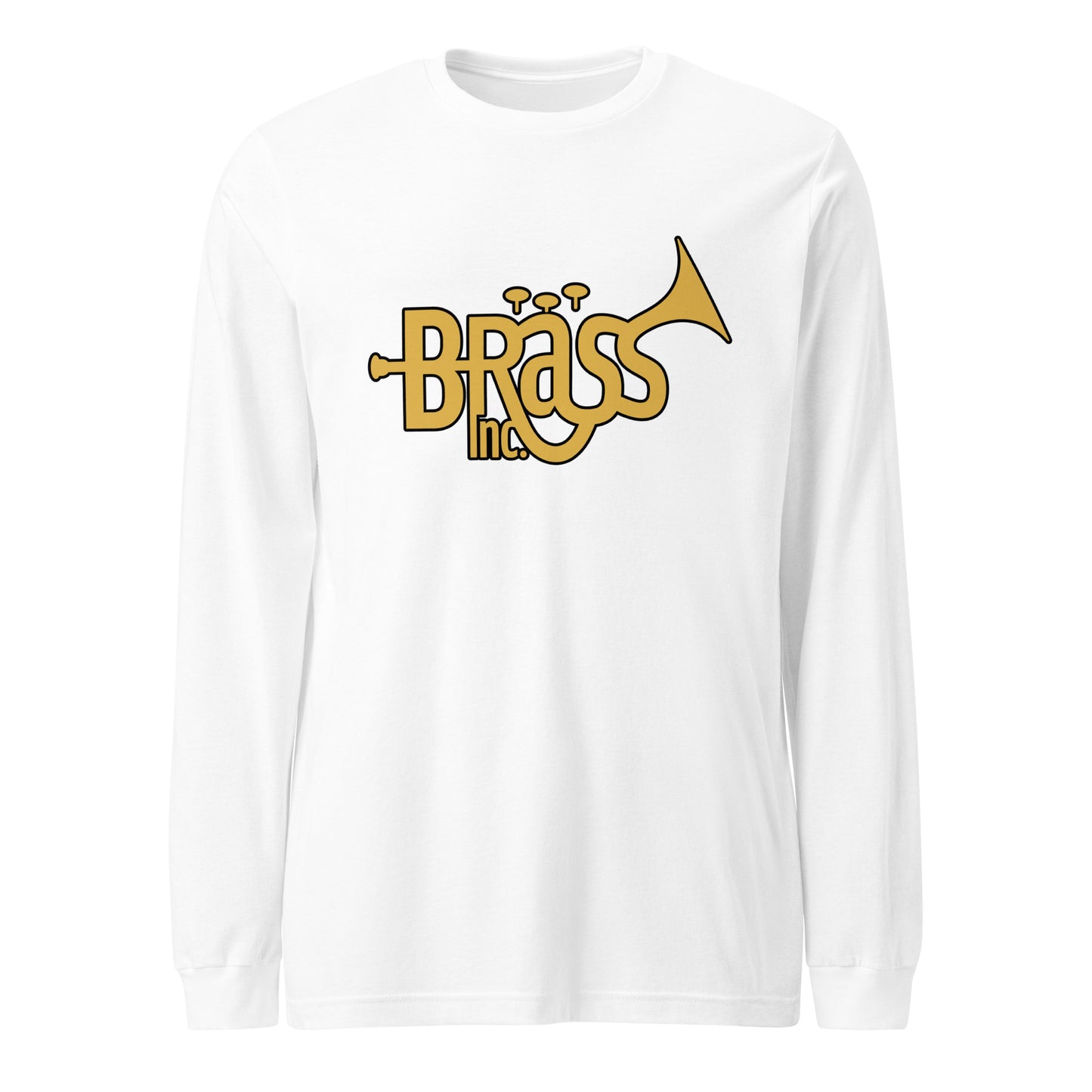 Performance | Long Sleeve Tee | Brass Inc. | Emblem Logo