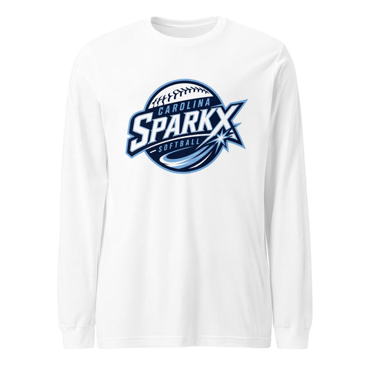 Performance | Long Sleeve Tee | Carolina Sparkx | Vanguard Logo