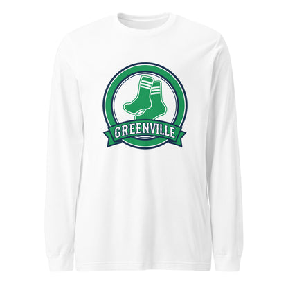 Performance | Long Sleeve Tee | Greenville Sox | Badge Logo