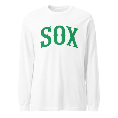 Performance | Long Sleeve Tee | Greenville Sox | Script Logo
