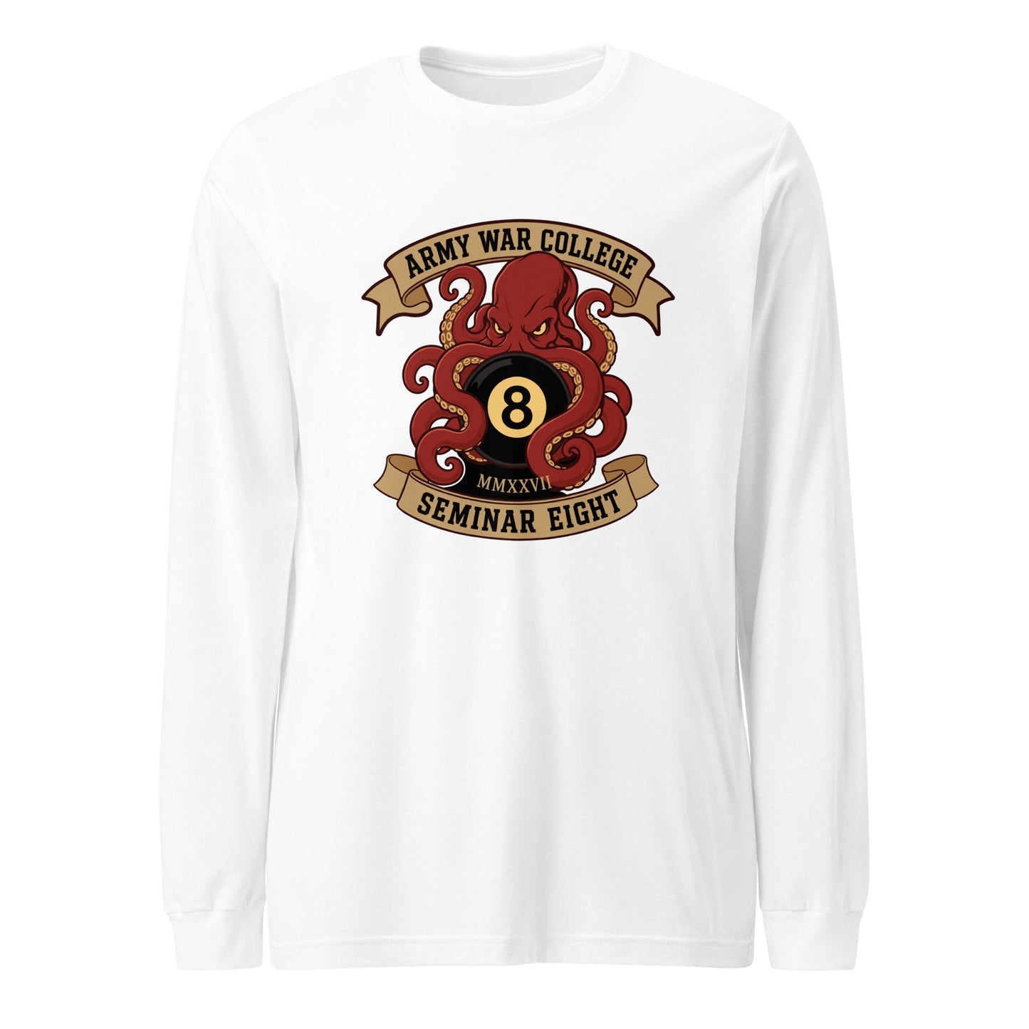 Performance | Long Sleeve Tee | Army War College (Seminar 8) | Crest Logo