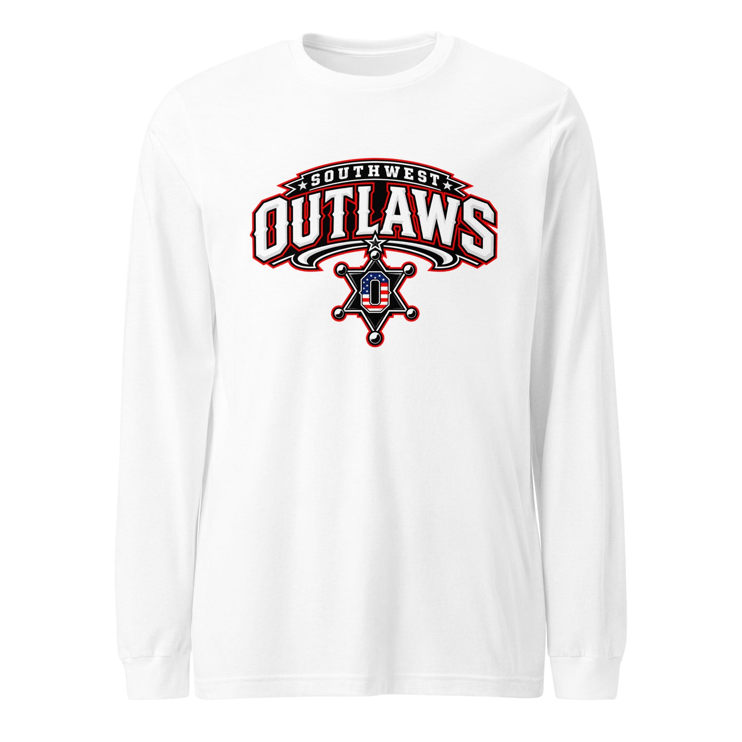 Performance | Long Sleeve Tee | Southwest Outlaws | Vanguard Logo