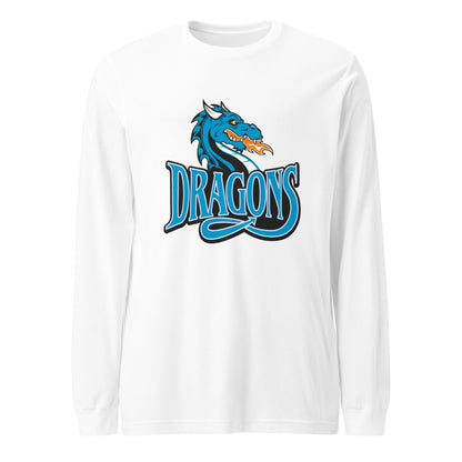 Performance | Long Sleeve Tee | International Studies Middle School Volleyball | Emblem Logo