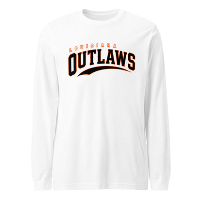 Performance | Long Sleeve Tee | Louisiana Outlaws | Vanguard Logo