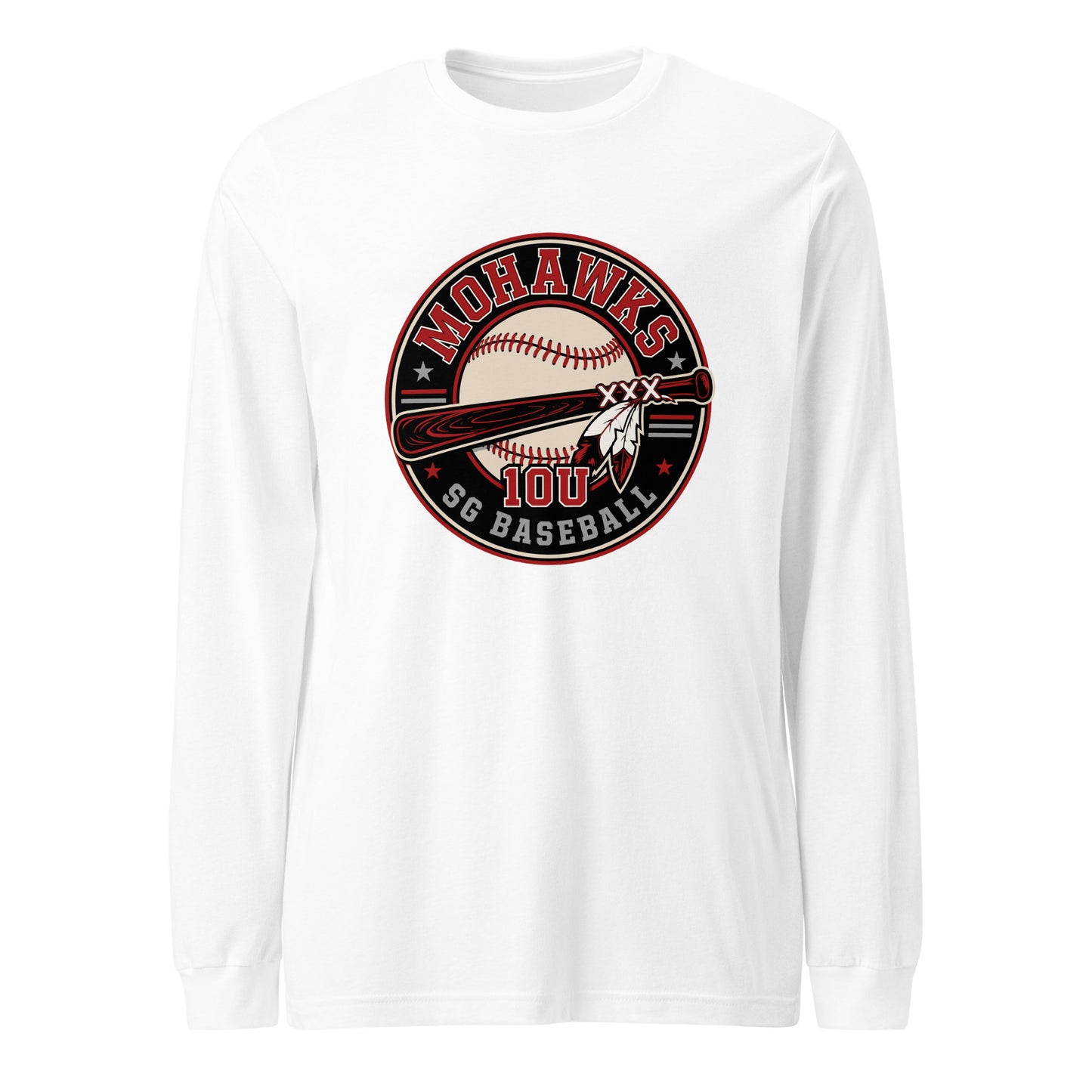 Performance | Long Sleeve Tee | Mohawks | Athletics Logo