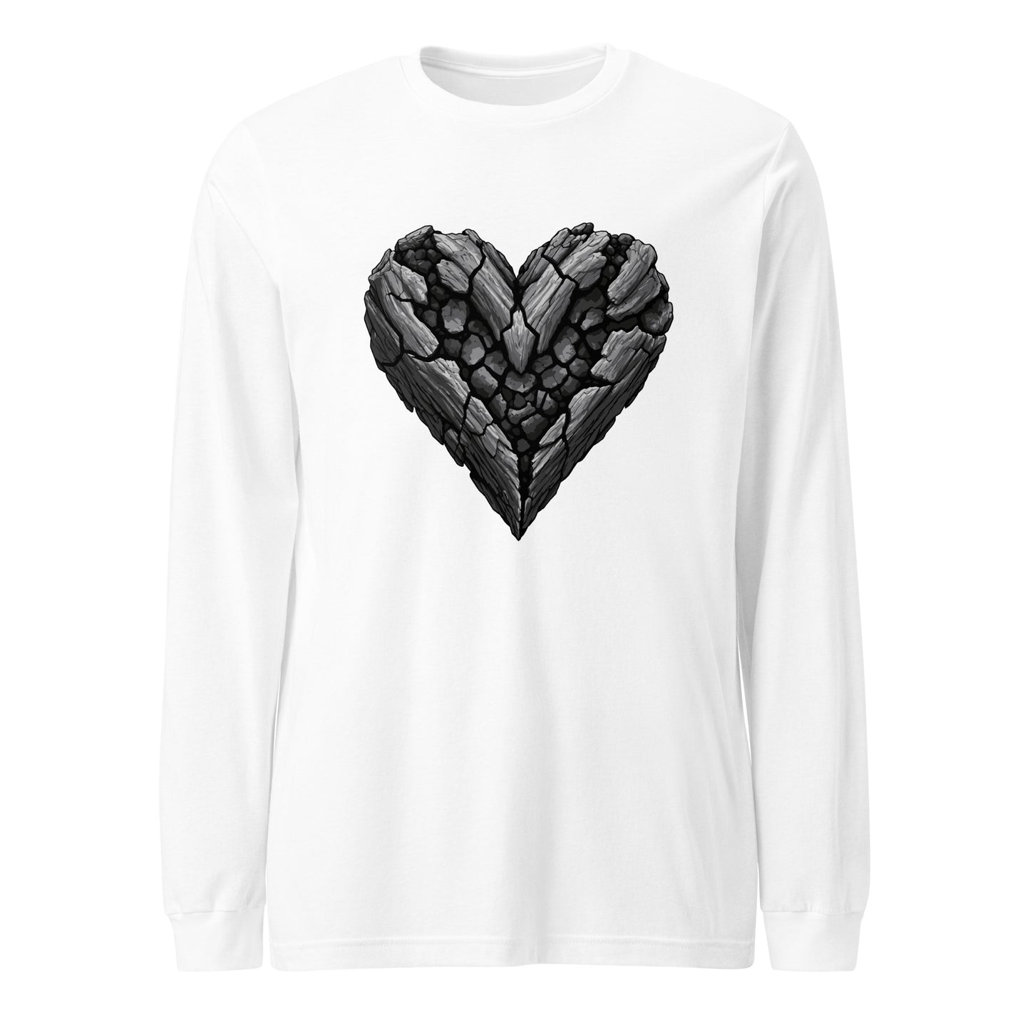 Performance | Long Sleeve Tee | Obsidian Heartbeat | Emblem Logo