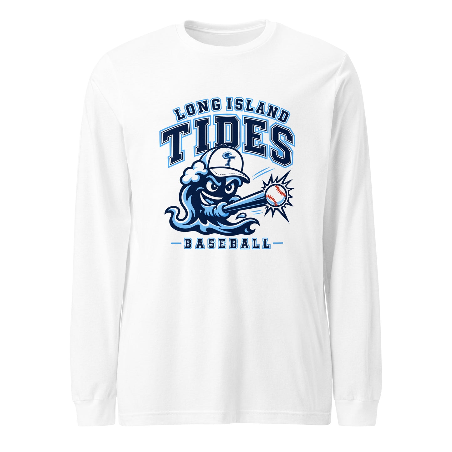 Performance | Long Sleeve Tee | Long Island Tides Baseball | Valor Logo