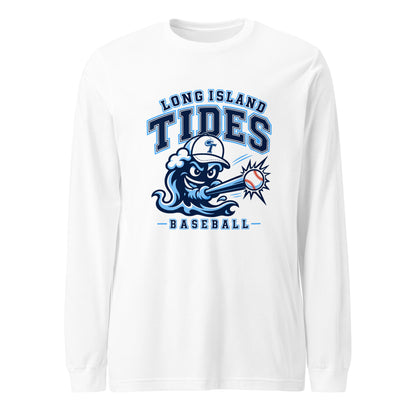 Performance | Long Sleeve Tee | Long Island Tides Baseball | Valor Logo