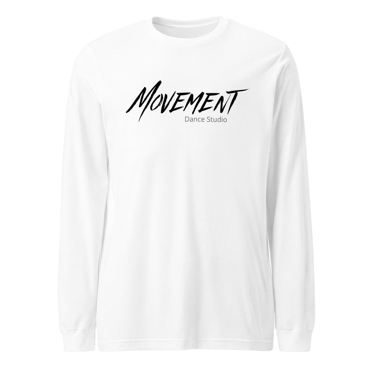 Performance | Long Sleeve Tee | Movement Dance Studio | Crest Logo