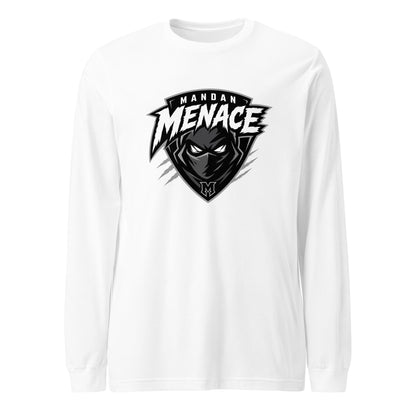 Performance | Long Sleeve Tee | Mandan Menace | Shield Logo