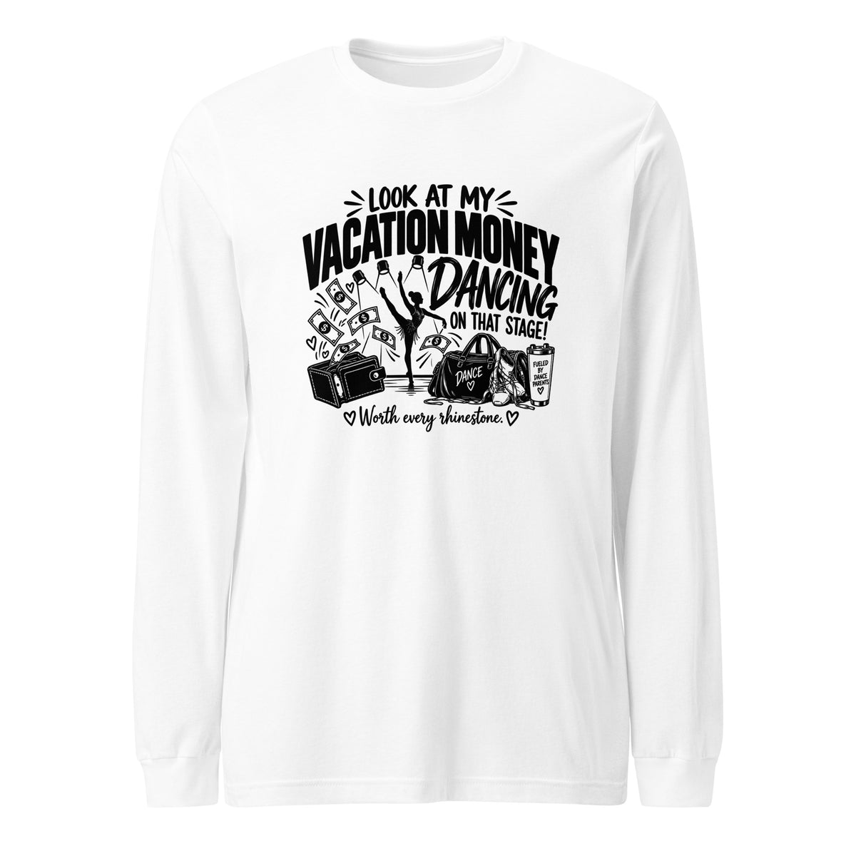 Performance | Long Sleeve Tee | Dance Life | Vanguard Logo