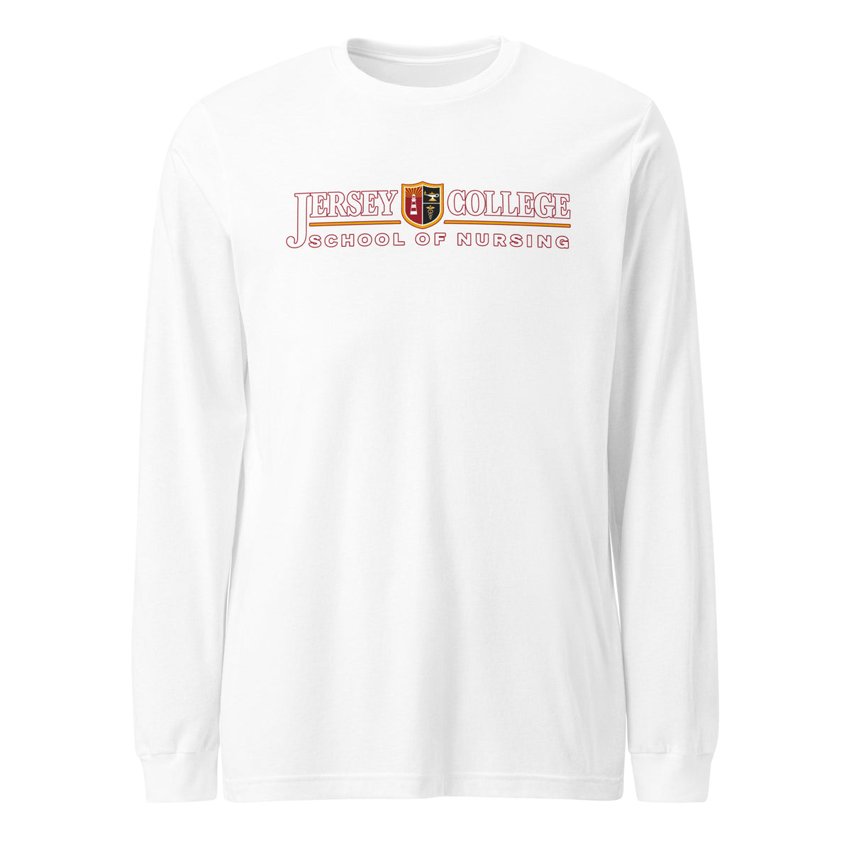 Performance | Long Sleeve Tee | Grand View University Nursing | Emblem Logo