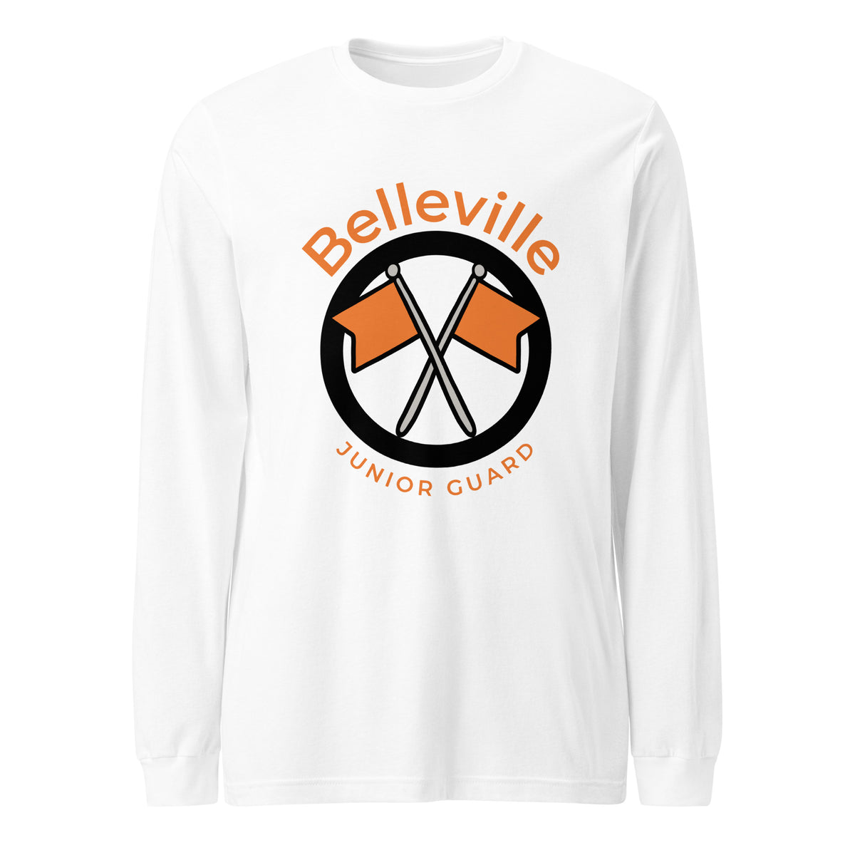 Performance | Long Sleeve Tee | Belleville Community Guard Programs | Crest Logo