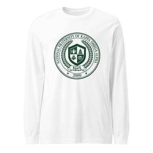 Performance | Long Sleeve Tee | Kappa Omega Alpha | Badge Logo