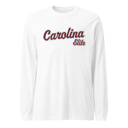 Performance | Long Sleeve Tee | Carolina Elite-Shields | Modern Script Logo