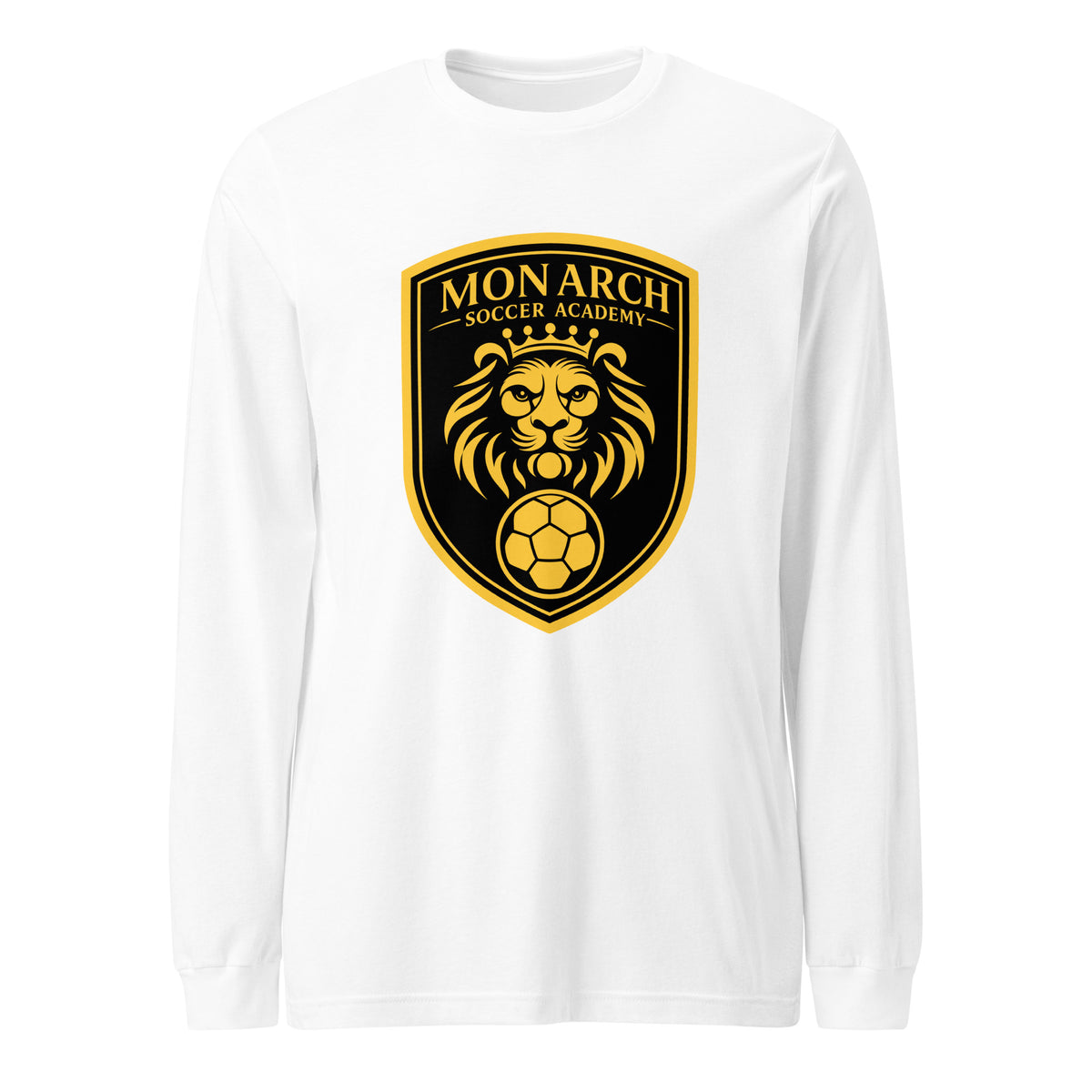 Performance | Long Sleeve Tee | Monarch Soccer Academy | Shield Logo
