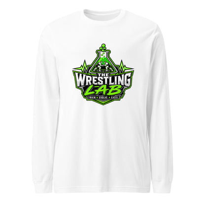 Performance | Long Sleeve Tee | The Wrestling Lab | Emblem Logo