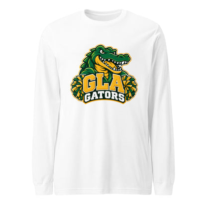 Performance | Long Sleeve Tee | GLA Gators Cheer Team | Apex Gators Elite Logo