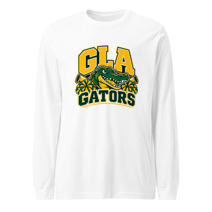 Performance | Long Sleeve Tee | GLA Gators Cheer Team | Emblem Logo