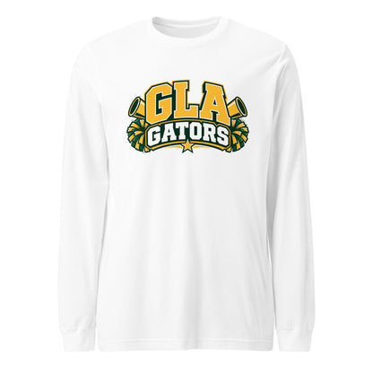 Performance | Long Sleeve Tee | GLA Gators Cheer Team | Crest Logo