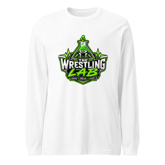 Performance | Long Sleeve Tee | The Wrestling Lab | Emblem Logo